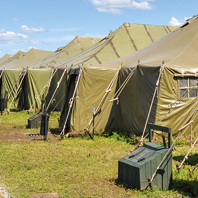 Namioty i obiekty tymczasowe