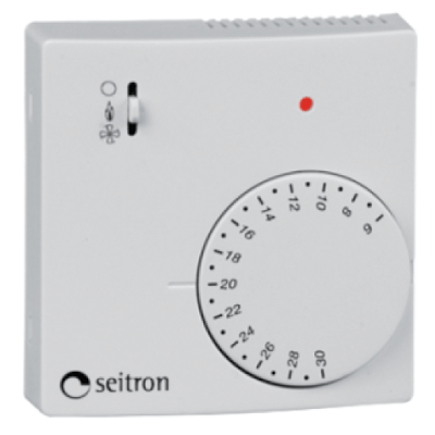 Termostat jednostopniowy z włącznikiem